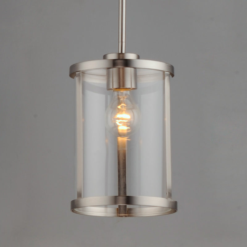 Maxim 25252CLSN Sentinel 1 Light Mini Pendant | Satin Nickel