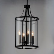 Maxim 25253CLBK Sentinel 4 Light Pendant | Black