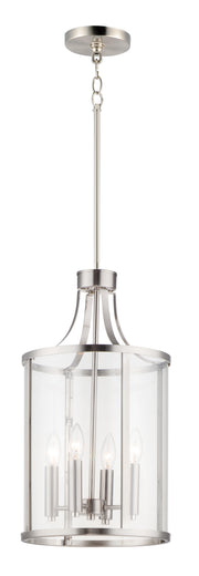 Maxim 25253CLSN Sentinel 4 Light Pendant | Satin Nickel
