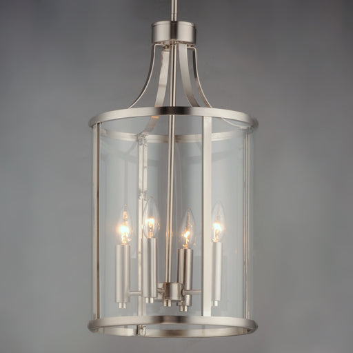 Maxim 25253CLSN Sentinel 4 Light Pendant | Satin Nickel
