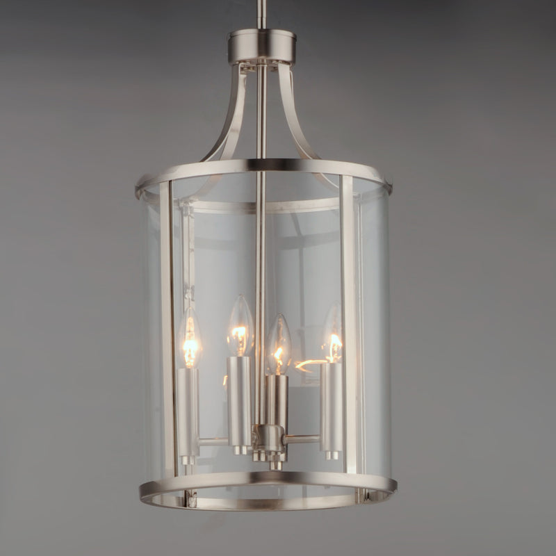 Maxim 25253CLSN Sentinel 4 Light Pendant | Satin Nickel