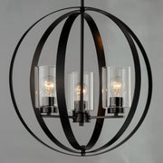 Maxim 25254CLBK Sentinel 3 Light Pendant | Black