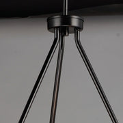 Maxim 25255CLBK Sentinel 6 Light Chandelier | Black