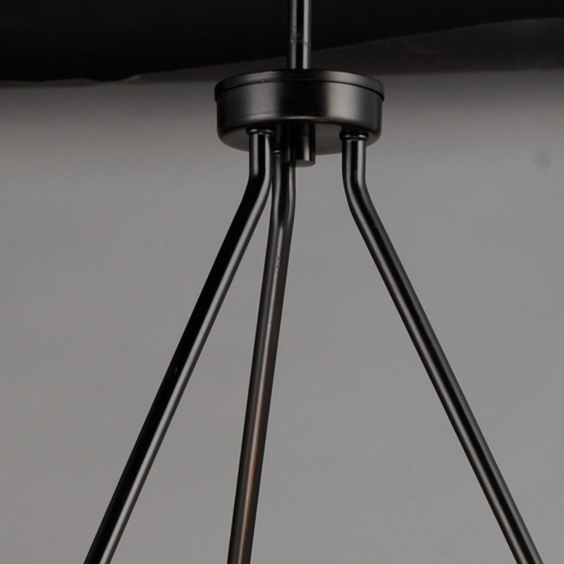 Maxim 25255CLBK Sentinel 6 Light Chandelier | Black
