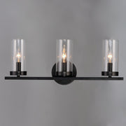 Maxim 25257CLBK Sentinel 3 Light Bath Vanity | Black