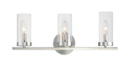 Maxim 25257CLSN Sentinel 3 Light Bath Vanity | Satin Nickel