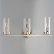 Maxim 25257CLSN Sentinel 3 Light Bath Vanity | Satin Nickel