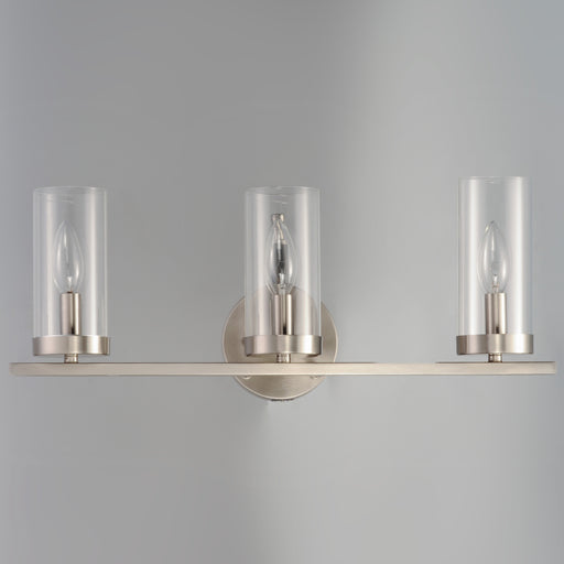 Maxim 25257CLSN Sentinel 3 Light Bath Vanity | Satin Nickel