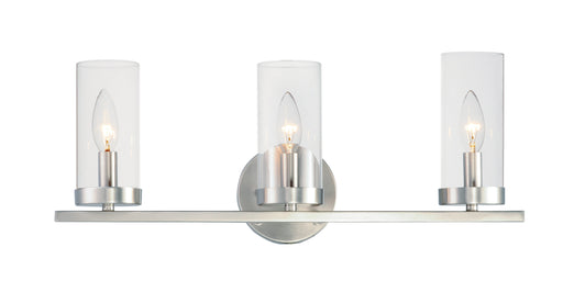 Maxim 25257CLSN Sentinel 3 Light Bath Vanity | Satin Nickel