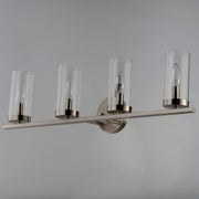 Maxim 25258CLSN Sentinel 4 Light Bath Vanity | Satin Nickel