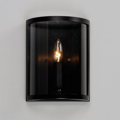 Maxim 25259CLBK Sentinel 1 Light Wall Sconce | Black