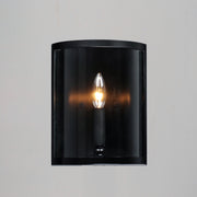 Maxim 25259CLBK Sentinel 1 Light Wall Sconce | Black