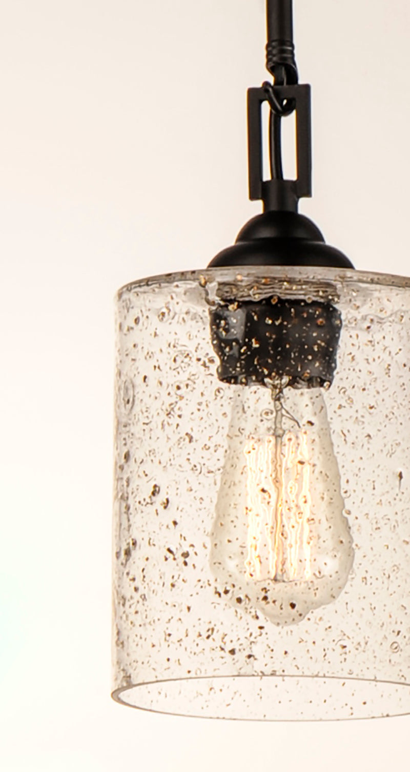 Maxim 25279SSBZ Stonehenge 1 Light Pendant | Bronze
