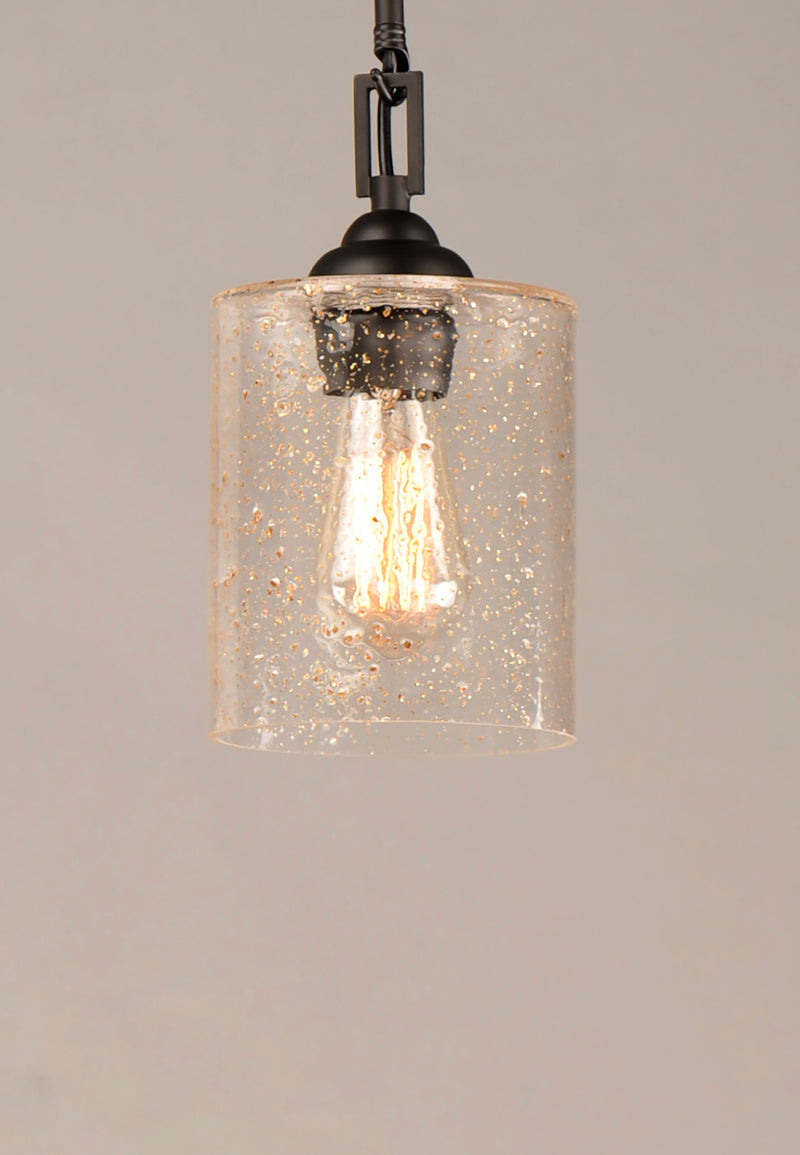Maxim 25279SSBZ Stonehenge 1 Light Pendant | Bronze