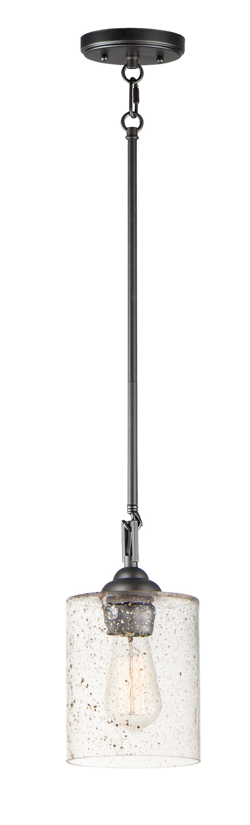 Maxim 25279SSBZ Stonehenge 1 Light Pendant | Bronze