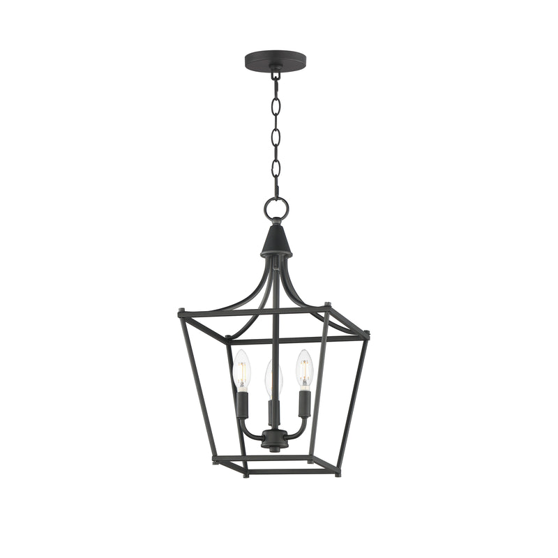 Maxim 25313BK Clifton 3 Light Pendant | Black