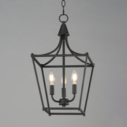 Maxim 25313BK Clifton 3 Light Pendant | Black