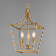 Maxim 25313NAB Clifton 3 Light Pendant | Natural Aged Brass