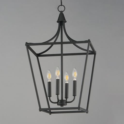 Maxim 25314BK Clifton 4 Light Pendant | Black