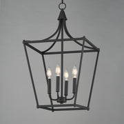 Maxim 25314BK Clifton 4 Light Pendant | Black