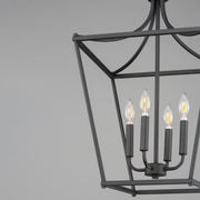 Maxim 25314BK Clifton 4 Light Pendant | Black
