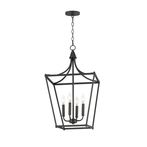 Maxim 25314BK Clifton 4 Light Pendant | Black