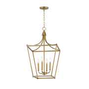 Maxim 25314NAB Clifton 4 Light Pendant | Natural Aged Brass