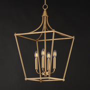 Maxim 25314NAB Clifton 4 Light Pendant | Natural Aged Brass