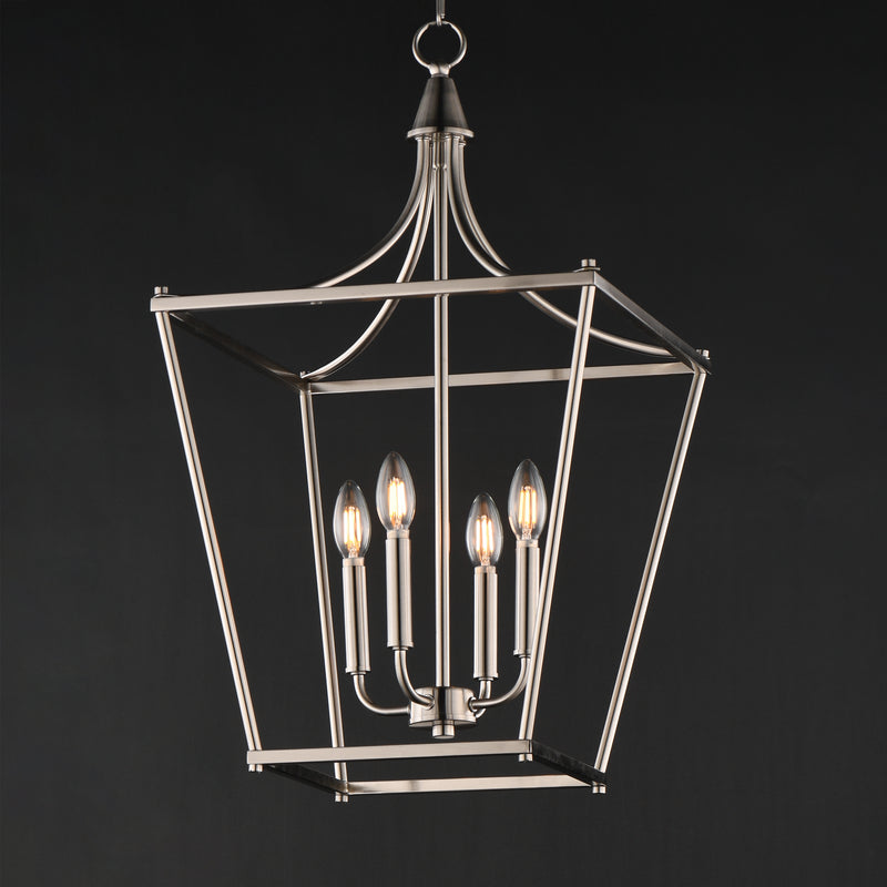 Maxim 25314SN Clifton 4 Light Pendant | Satin Nickel