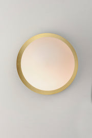 Maxim 26033SWSBRBK Vesper 1 Light Wall Sconce | Satin Brass / Black