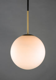 Maxim 26034SWSBRBK Vesper 1 Light Pendant | Satin Brass / Black