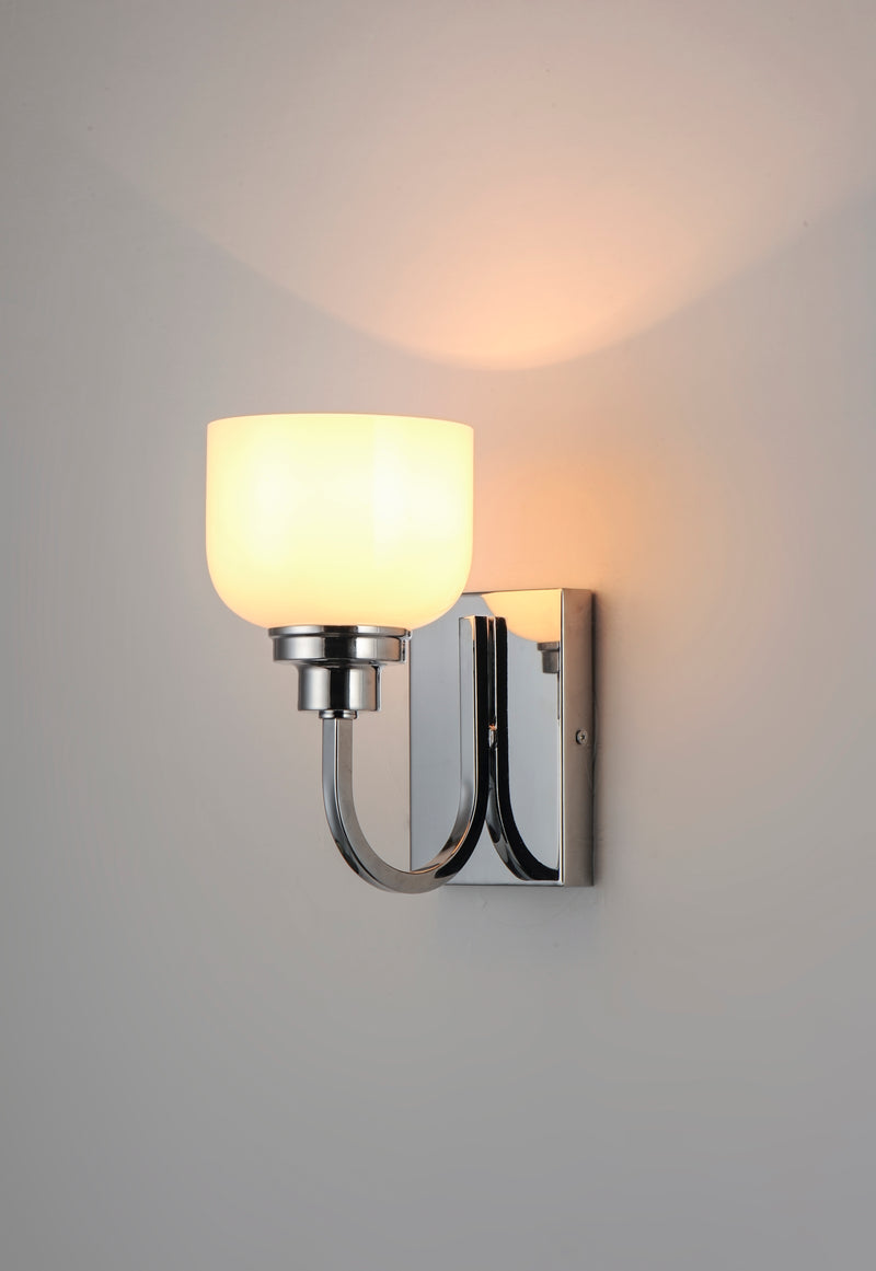 Maxim 26061WTPC Swale 1 Light Bath Vanity | Polished Chrome