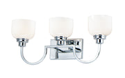 Maxim 26063WTPC Swale 3 Light Bath Vanity | Polished Chrome