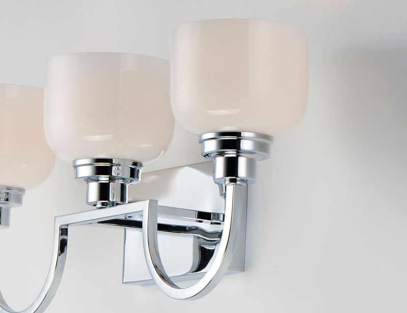 Maxim 26063WTPC Swale 3 Light Bath Vanity | Polished Chrome