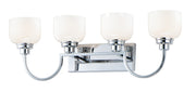 Maxim 26064WTPC Swale 4 Light Bath Vanity | Polished Chrome