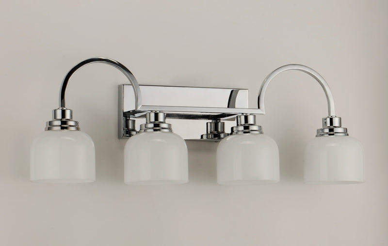 Maxim 26064WTPC Swale 4 Light Bath Vanity | Polished Chrome