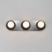 Maxim 26093WTBKPC Hollywood 3 Light Sconce | Black / Polished Chrome