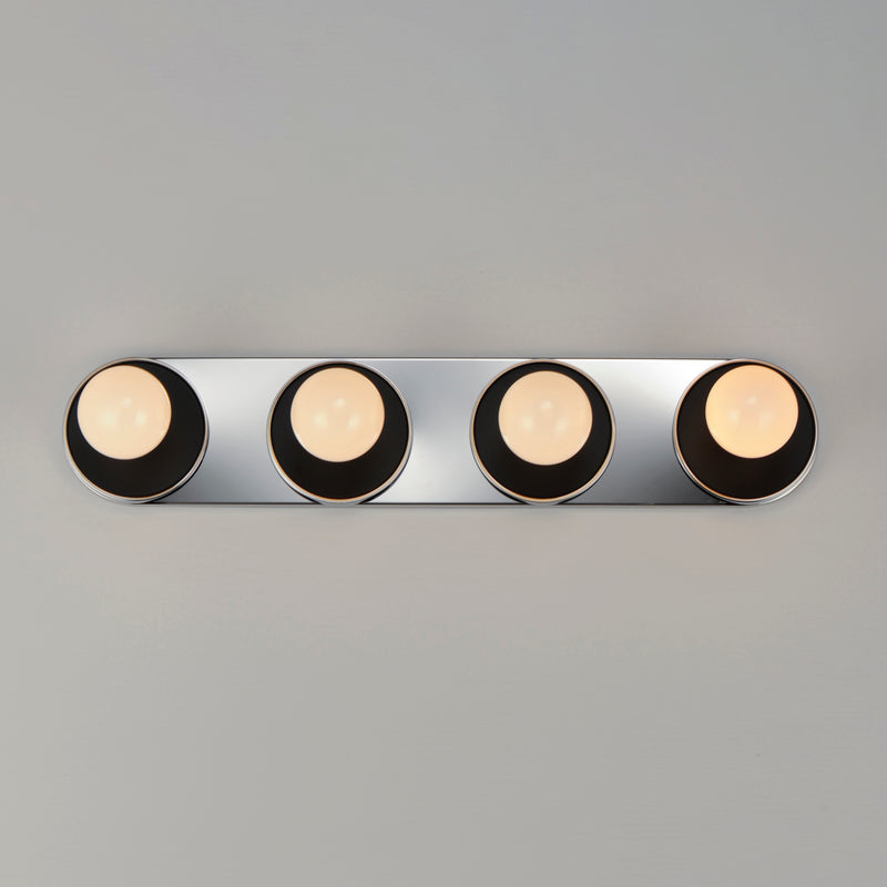 Maxim 26094WTBKPC Hollywood 4 Light Sconce | Polished Chrome