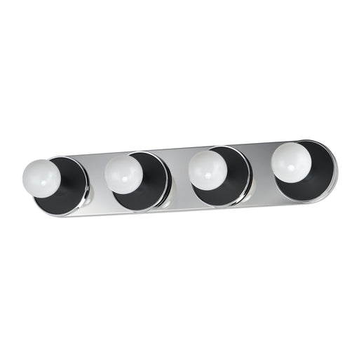 Maxim 26094WTBKPC Hollywood 4 Light Sconce | Polished Chrome