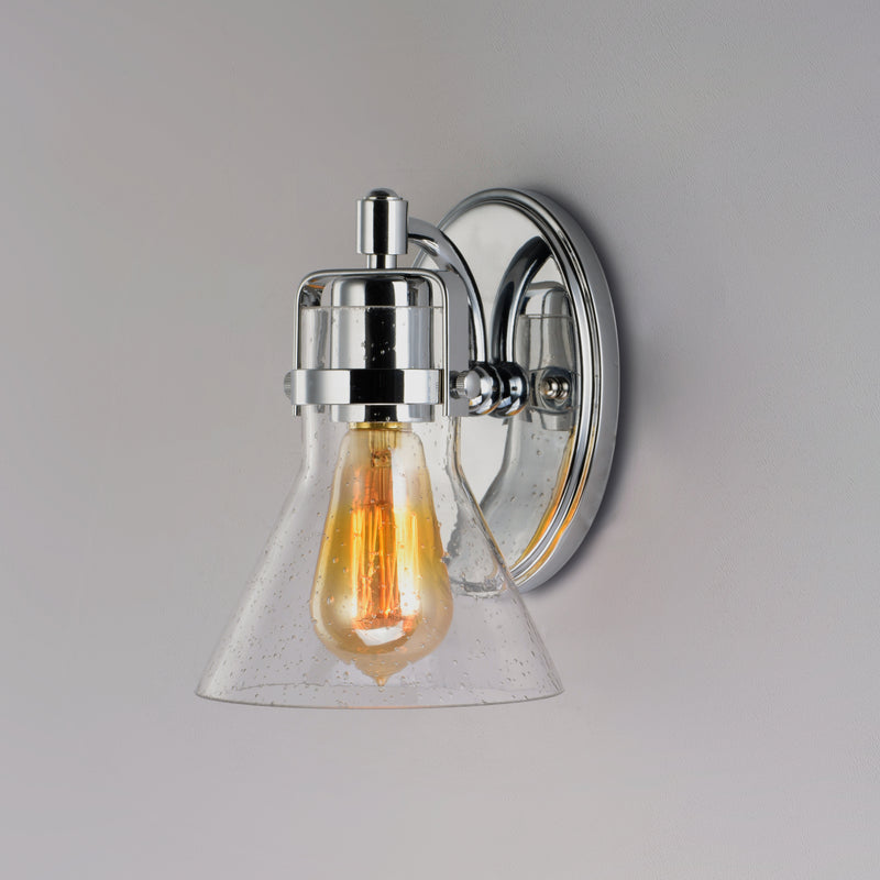 Maxim 26111CDPC Seafarer 1 Light Wall Sconce | Polished Chrome