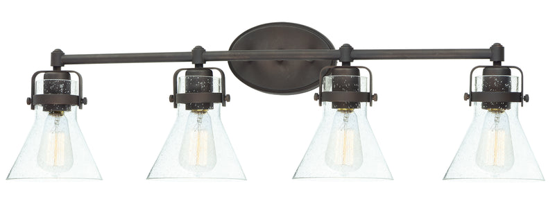 Maxim 26114CDOI/BUL Seafarer 4 Light Bath Vanity With Bulbs | Oil Rubbed Bronze