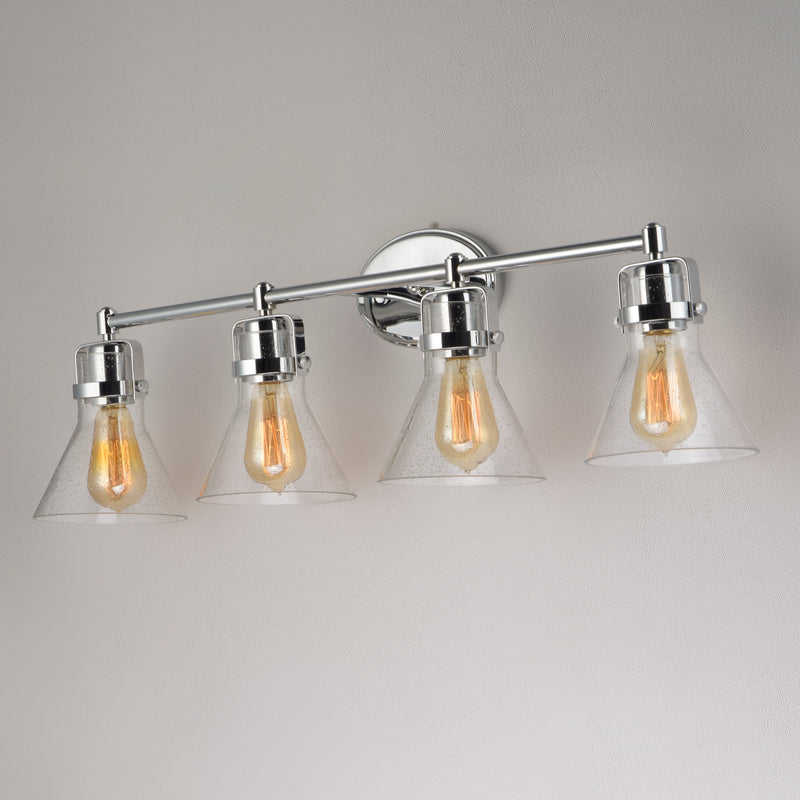 Maxim 26114CDPC Seafarer 4 Light Bath Vanity | Polished Chrome
