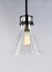 Maxim 26115CDOI Seafarer 1 Light Pendant | Oil Rubbed Bronze