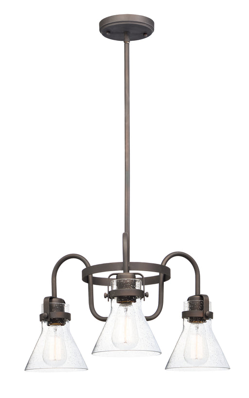 Maxim 26116CDOI Seafarer 3 Light Chandelier | Oil Rubbed Bronze