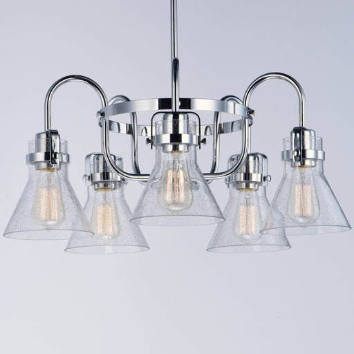 Maxim 26117CDPC Seafarer 5 Light Chandelier | Polished Chrome