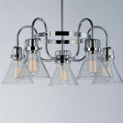 Maxim 26117CDPC Seafarer 5 Light Chandelier | Polished Chrome
