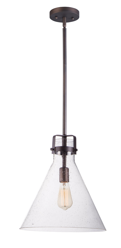 Maxim 26119CDOI/BUL Seafarer 1 Light Pendant with Bulb | Oil Rubbed Bronze