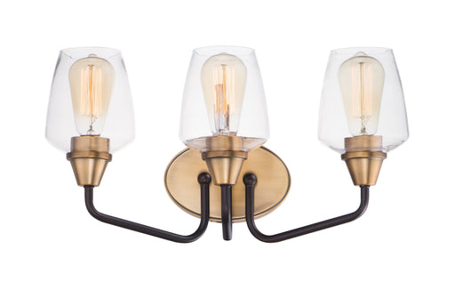 Maxim 26122CLBZAB Goblet 3 Light Bath Vanity | Bronze / Antique Brass
