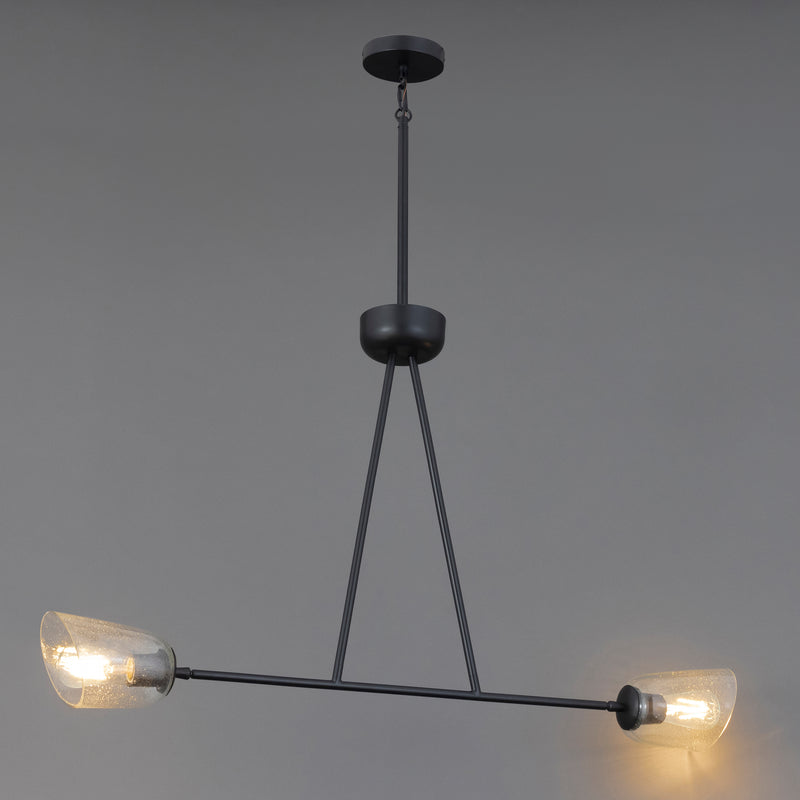 Maxim 26262SSDBZ Keppe 2 Light Linear Pendant | Dark Bronze