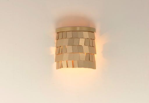 Maxim 26362CHPGLD Glamour 2 Light Wall Sconce | Champagne / Gold